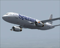 Spanair A320 Gran Canaria